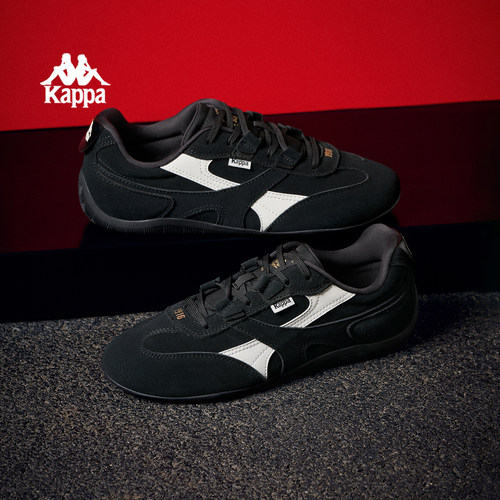 Kappa男鞋黑色德训鞋欢迎选购
