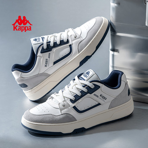 Kappa板鞋情侣款百搭小白鞋