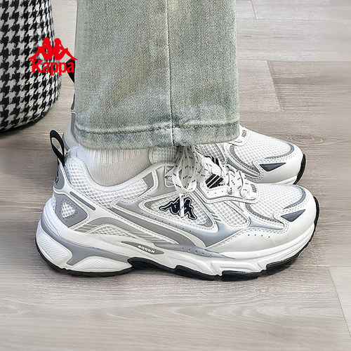 Kappa夏款网面运动鞋厚底老爹鞋