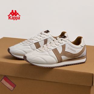 2025秋冬新款 女款 德训鞋 软底休闲鞋 子女 Kappa女鞋 复古跑鞋 运动鞋