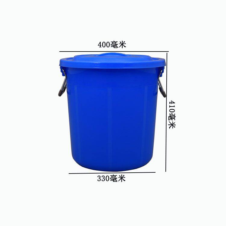 蓝色塑料垃圾桶 50升水桶  圆形铁饼手提式垃圾桶 加厚塑料圆桶,家庭/个人清洁工具,水桶,淘宝优惠券,粉丝福利购,淘宝优惠卷
