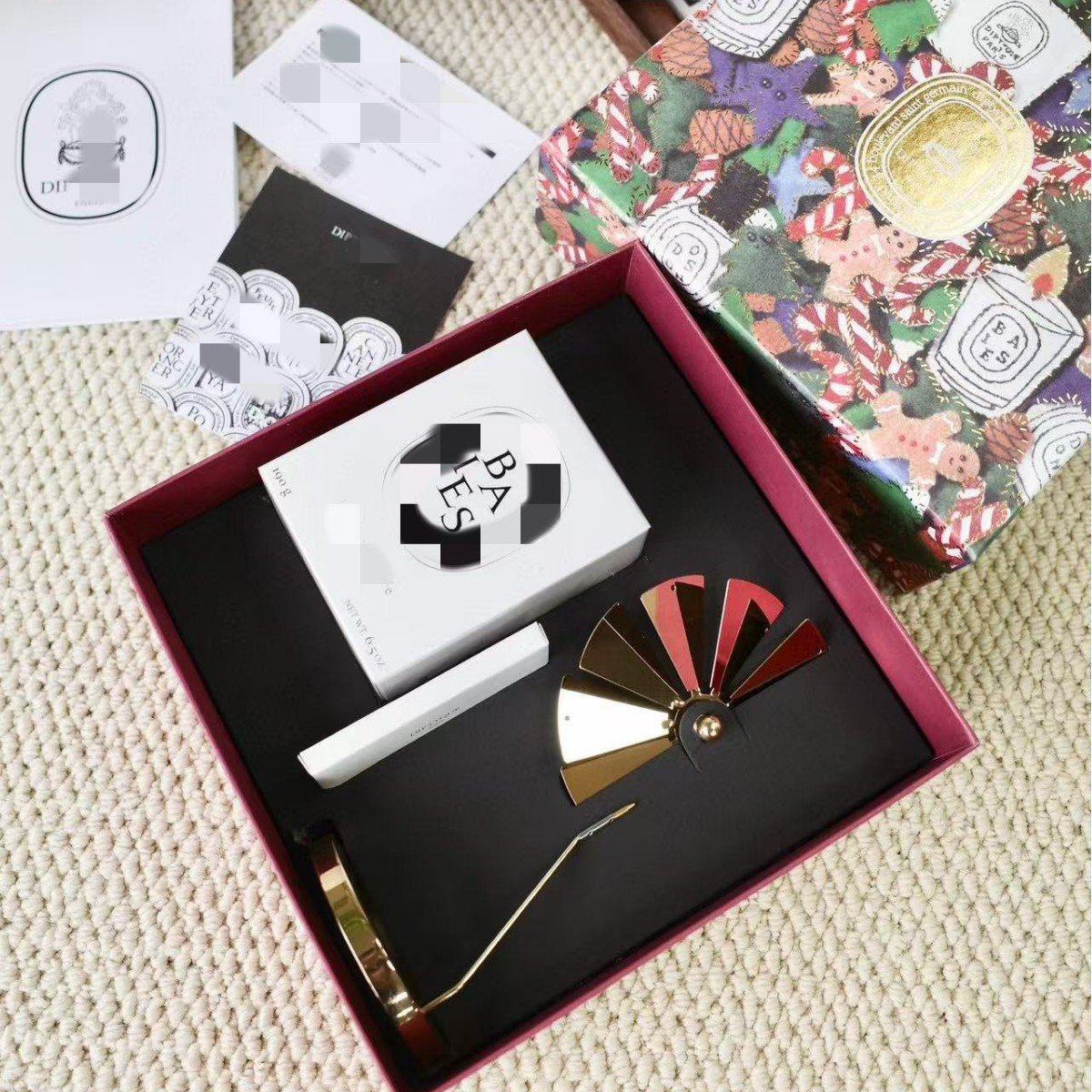 dip冬日圣诞香薰蜡烛星星走马灯礼盒套装旋转烛台香薰居家摆件,家居饰品,香薰蜡烛,淘宝优惠券,粉丝福利购,淘宝优惠卷