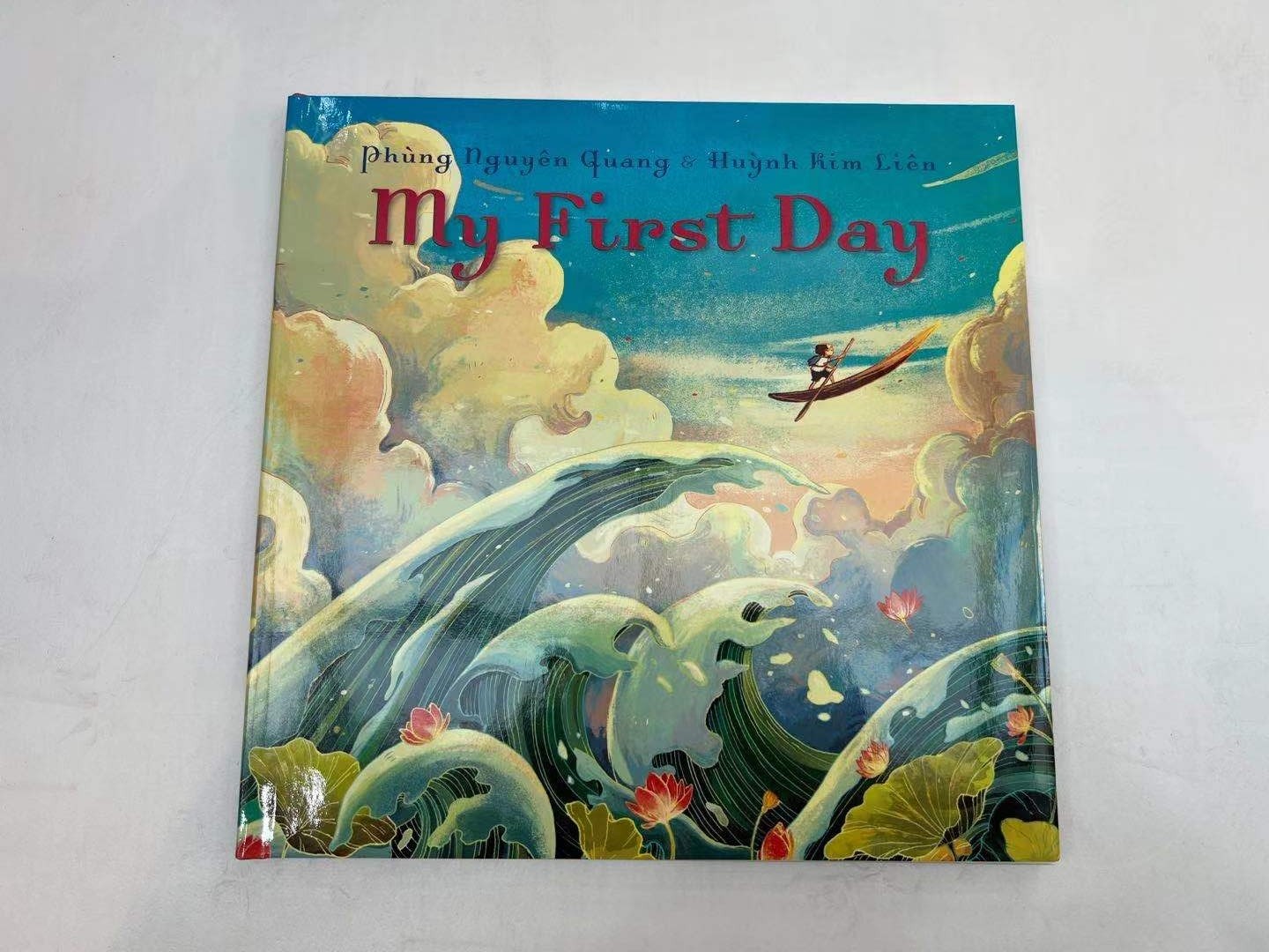 现货 进口英文原版 My First Day Phung Nguyen Quang 越南插画师 儿童精装绘本 健康启蒙