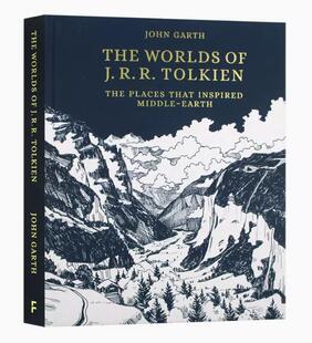 现货 进口英文原版 托尔金的世界 The Worlds of J.R.R. Tolkien 中土的灵感之源 图解指南 旅行画册 魔戒 霍比特人 指环王