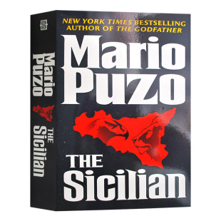 Mario 现货 教父2 西西里人 电影原著小说 美版 Sicilian Godfather Puzo 进口英文原版 马里奥普佐 The