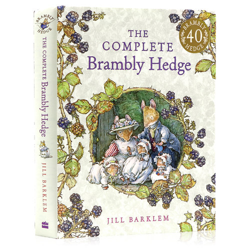 进口英文原版绘本 The Complete Brambly Hedge 野蔷薇村的故事全集 8个故事精装合集 儿童英国田园画风童话故事 现货