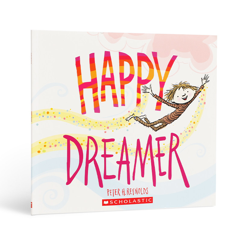 进口英文原版绘本 Happy Dreamer with CD 造梦者 纽约时报畅销书 有声英语读物 幼儿启蒙 关心自闭儿童 现货