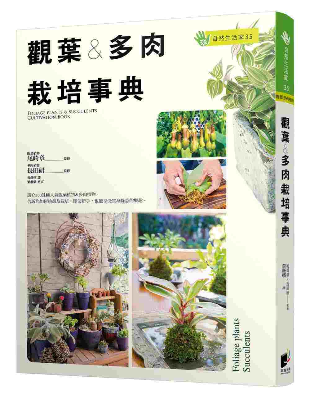 进口港台原版 现货 观叶＆多肉栽培事典 晨星 原版进口书 生活风格