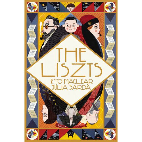 进口英文原版 The Liszts  李斯特一家 Julia Sarda插画 精装绘本 Kyo Maclear 创作 现货