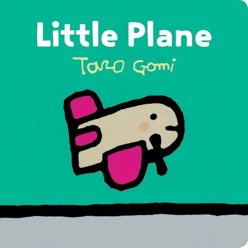进口英文原版 Little Plane 飞机纸板书 日本绘本大师五味太郎 Taro Gomi 亲子互动 儿童认知书 儿童英语启蒙图画书