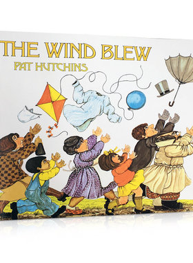 进口英文原版绘本 格林纳威奖The Wind Blew 风吹起来正版儿童启蒙图画书 现货