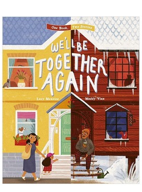 进口英文原版 We'll Be Together Again 我们将会一起 独特排版 亲情亲子故事儿童绘本 现货