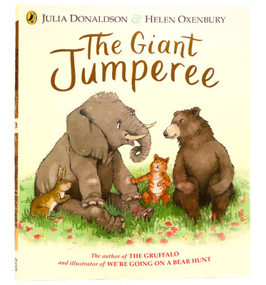 进口英文原版绘本 巨人朱佩里 The Giant Jumperee 了不起的巨人 咕噜牛作者Julia Donaldson 儿童英语启蒙认知亲子早教图画书