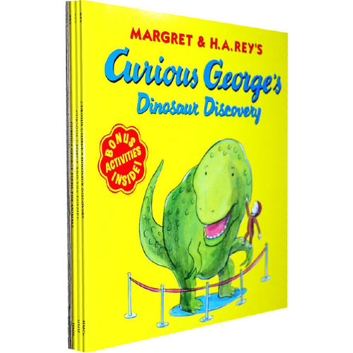 进口英文原版 Curious George Classic Adventures 1(3books) 好奇猴乔治-原书典藏版辑（共3册） 现货