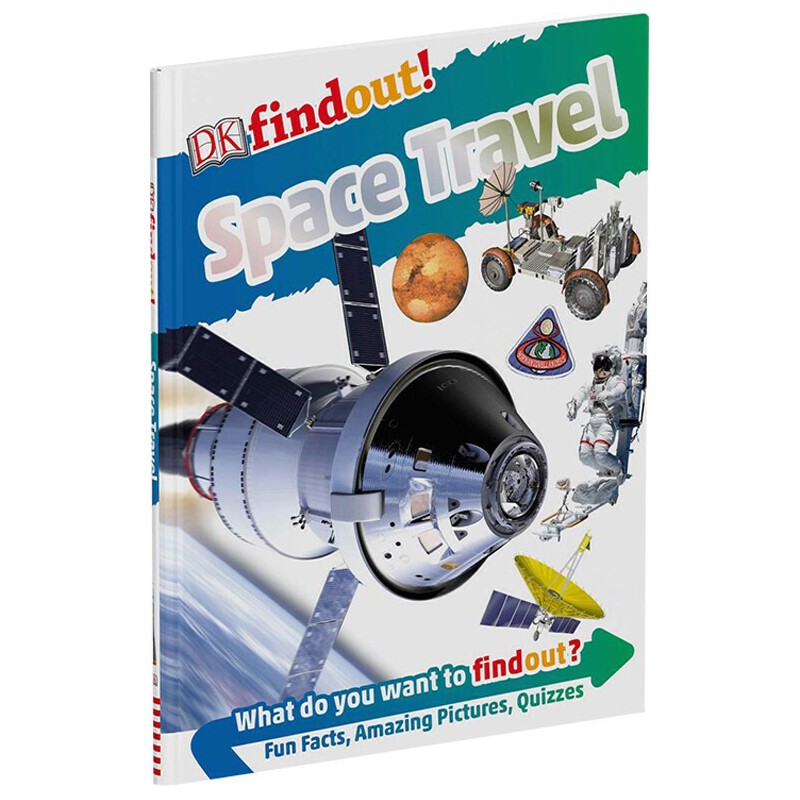 进口英文原版 DK小发现  DK findout 太空旅行 Space Travel 宇宙空间儿童科普百科知识 儿童启蒙知识绘本 精美插图 现货