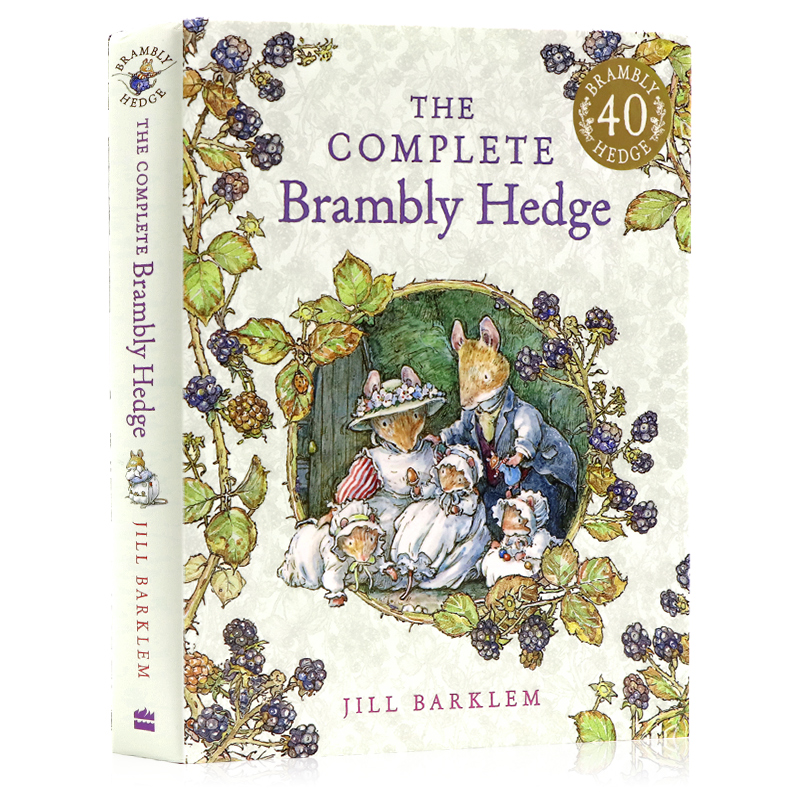 进口英文原版绘本 The Complete Brambly Hedge 野蔷薇村的故事全集 8个故事精装合集 儿童英国田园画风童话故事 现货 书籍/杂志/报纸 原版其它 原图主图