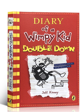 英文原版 小屁孩日记11 Diary of a Wimpy Kid 11 Double Down