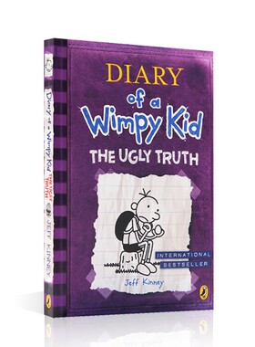 英文原版 小屁孩日记 5 丑陋的真相 Diary of a Wimpy Kid 5 The Ugly Truth 章节书 桥梁书 校园趣味爆笑励志