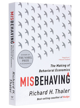 进口英文原版 Misbehaving Richard H.Thaler 错误的行为 解读行为经济学 理查德泰勒著 诺贝尔经济学奖得主 现货