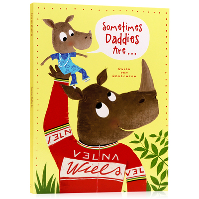 英文原版绘本 有时候爸爸是...  Sometimes Daddies Are… 儿童英语早教启蒙 父爱亲情主题 亲子共读睡前图画书 平装大开彩色插图