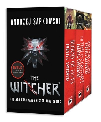 进口英文原版 巫师 魔幻小说套装 The Witcher Boxed Set  Andrzej Sapkowski 同名游戏小说 科幻魔幻正版书籍  现货