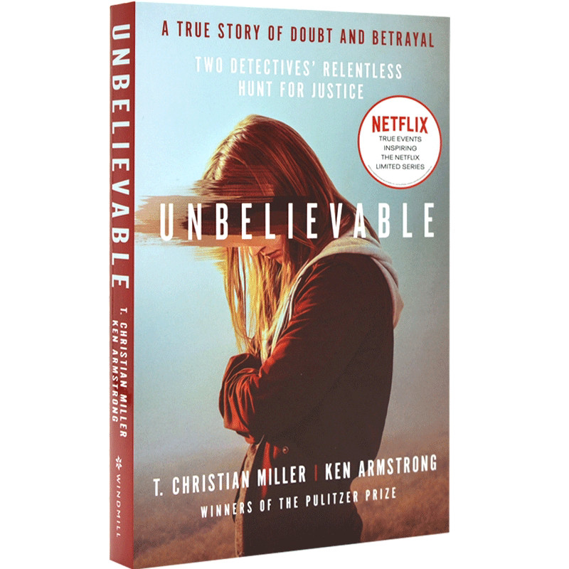 进口英文原版小说 Unbelievable  难以置信 网飞新剧 netflix T middot 克里斯蒂安  普利策奖获奖文章  现货