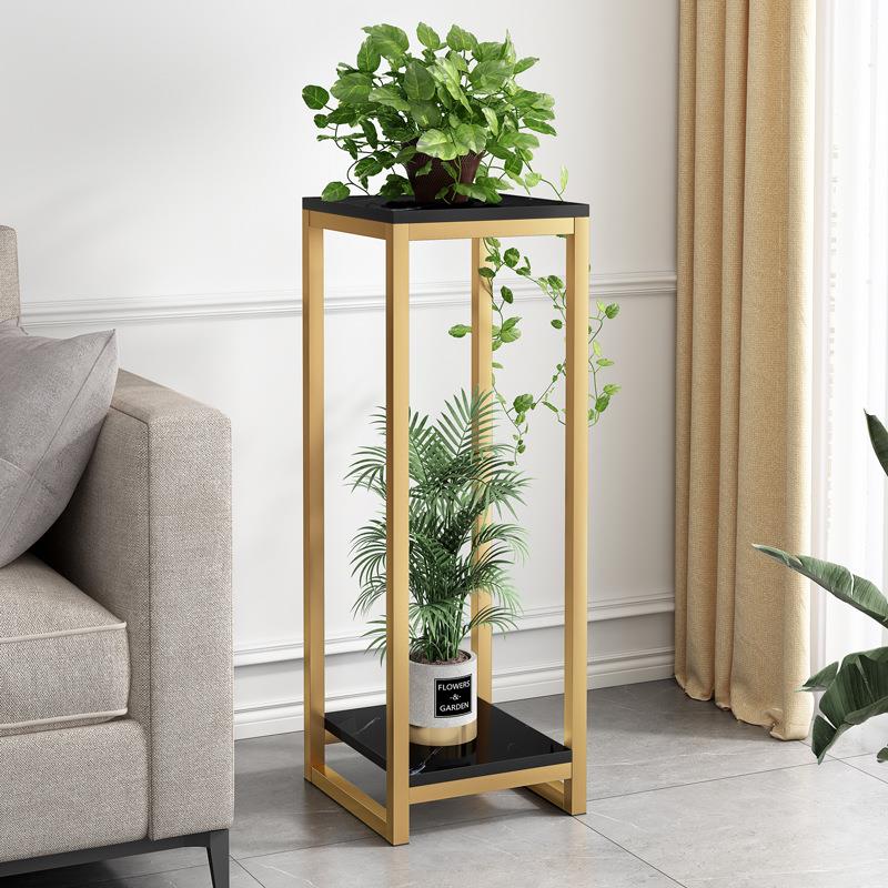 家用室内客厅多层绿萝花架阳台花盆架子简约铁艺置物架盆栽架