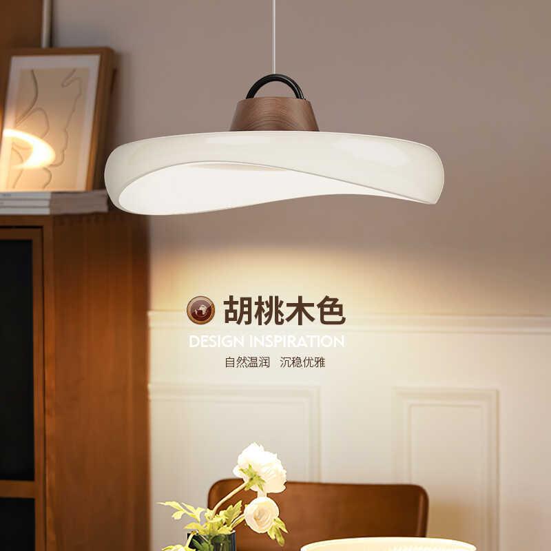 渔夫帽吊灯法式中古创意吧台饭厅设计师客厅卧室书房简约餐厅吊灯