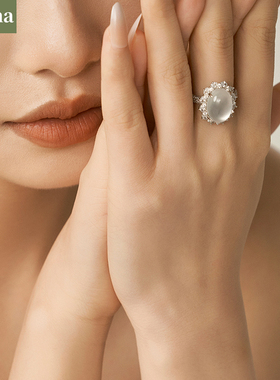 戒指ninina玉髓小众设计