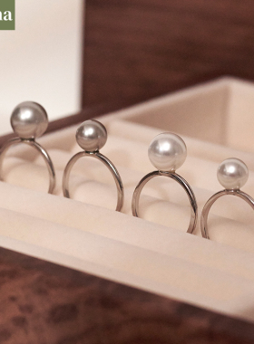 NININA爆款简约经典素圈可调节