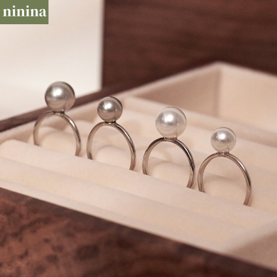 NININA爆款简约经典素圈可调节
