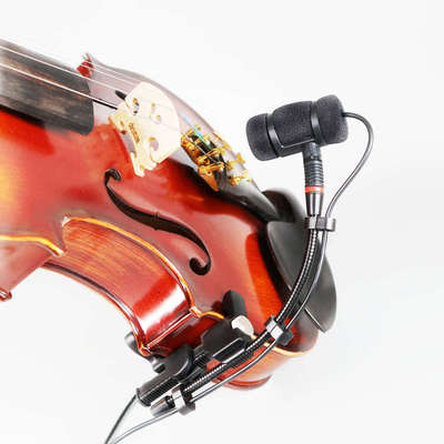 小提琴话筒架大提琴麦克风架吉他话筒架小提琴领夹麦架乐器话筒