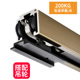 新品 移门吊轨重型木门吊轮双向缓冲玻璃J推拉门滑轮滑道厨房门吊