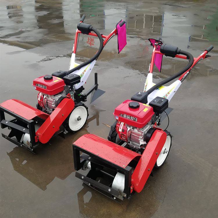 极速爆品c厂促除草机 小型家用果园割草机 汽油手推式锄草松土开
