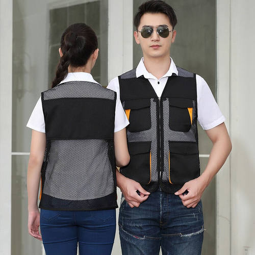 新品厂家志愿h者服装定制工作服马甲劳保广告活动马夹印