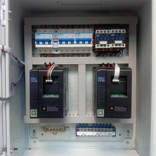 极速电机变频调速控制箱通风机水y泵恒压供水稳压配电箱三相AC380