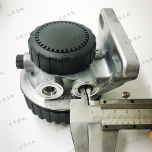 极速迪尔拖拉机配件k4045 6068滤芯底座带透气帽滤清器单滤芯座滤