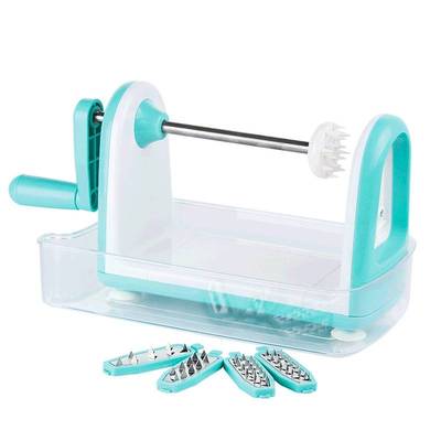 极速Manuale Spiral Vegetable Slicer Spiralizer Cutter Round