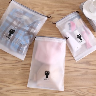 极速旅行收纳袋抽绳束口袋子便z携式 子防水 衣物内衣防尘袋卡通鞋