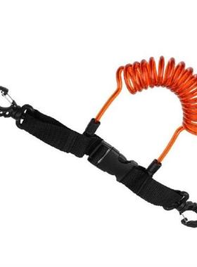 极速Scuba Diving Dive Coil Lanyard StIrap Holder Belt Quick