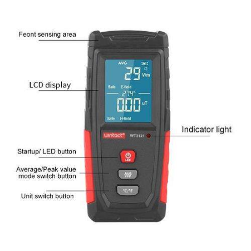 新品New 5G 4G Rechargeable EMF Electromagnetic Field YRadiat