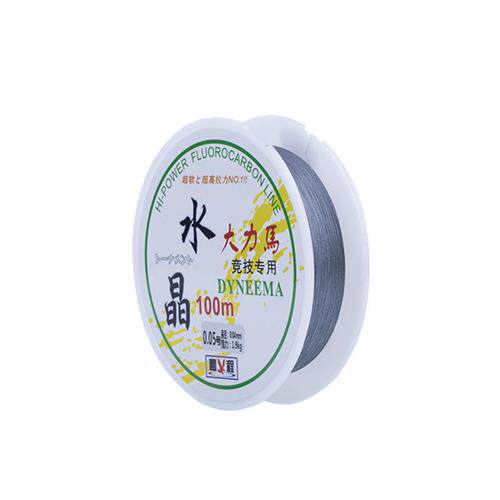 新品100米极细h大力马子线0.1号-0.05号4编8编大力马8编PE防咬线