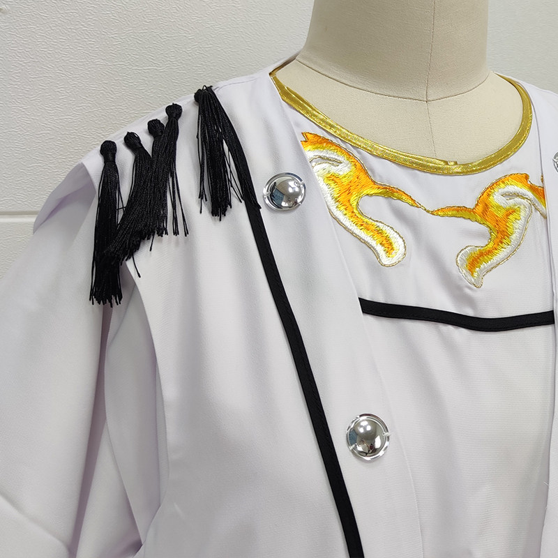 新品越剧新款小生戏服双枪陆文龙云锦F绣花轻纱斜披风将军戏服戏
