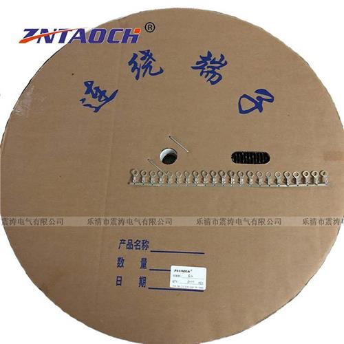 极速连带接线f片O型6.2橫带 地环橫连3000只一卷0.4厚圆型端子OT6