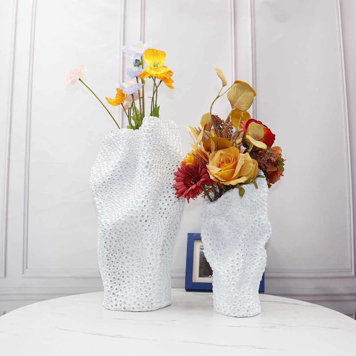 极速创意北欧简约创意花瓶装饰多孔现代客厅饭厅S样板间家居工艺,商业/办公家具,办公茶水柜,淘宝优惠券,粉丝福利购,淘宝优惠卷