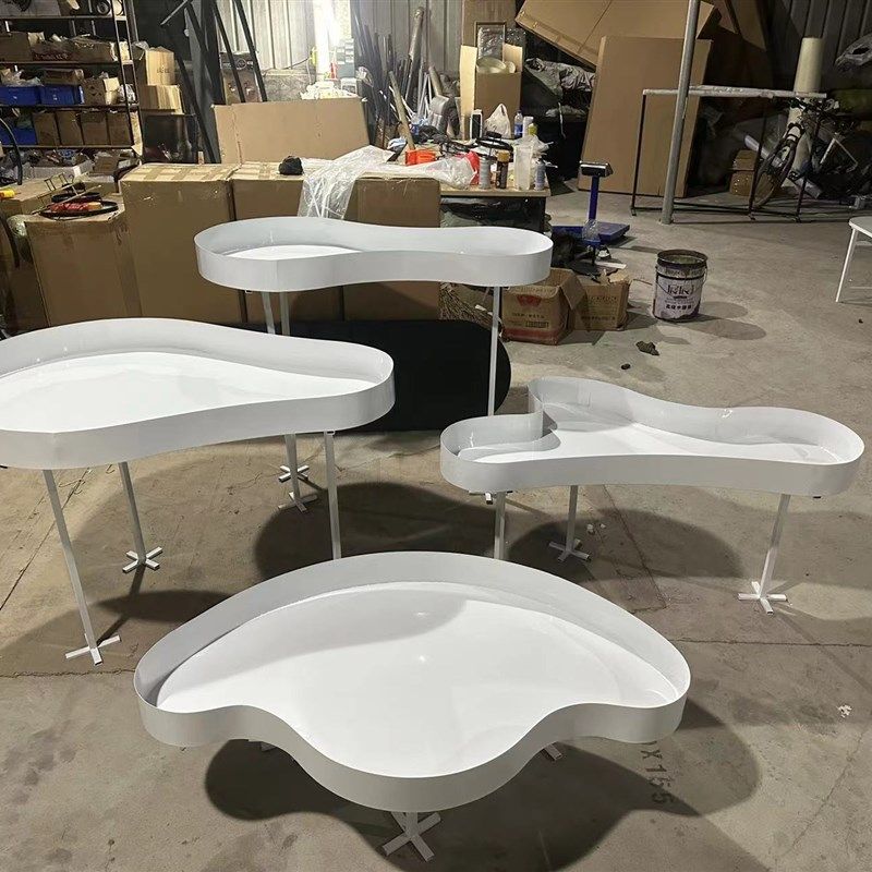 极速婚庆道具新款波浪铁艺甜品台四件I套花器摆件花架子舞台摆件,节庆用品/礼品,路引,淘宝优惠券,粉丝福利购,淘宝优惠卷