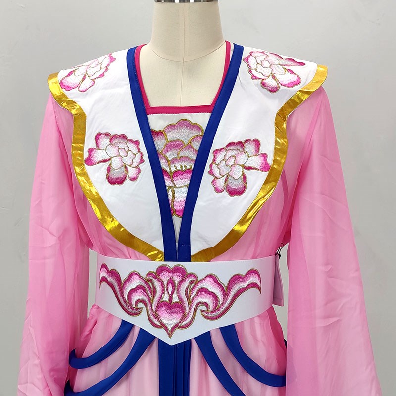 新品新款渐变宫女花旦小旦越剧戏服戏剧戏曲黄P梅戏古装琼剧舞蹈