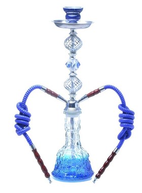 极速阿拉伯水烟酒吧壶全套ktv玻璃套装hoEok/ah/shisha管大号菸斗