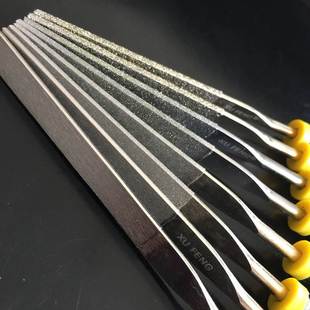 极速金刚石锉刀5h180mm46/60/80/120目平锉粗砂金刚锉平扁锉合金