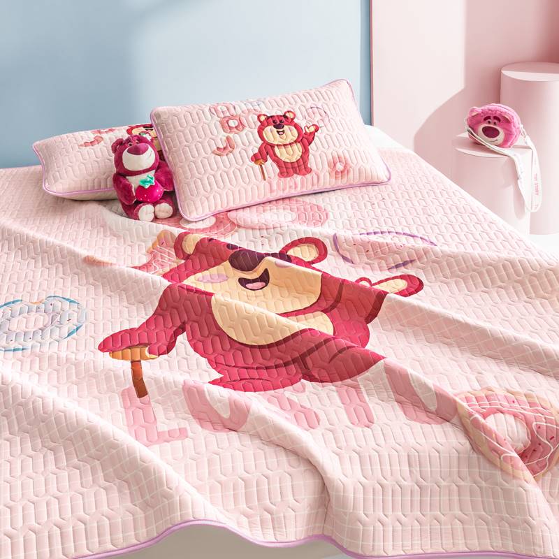 极速乳胶c凉席三件套可水洗学生宿舍牀单双人牀垫夏季